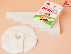 Khẩu trang 3D em bé Doti kids (Trắng)